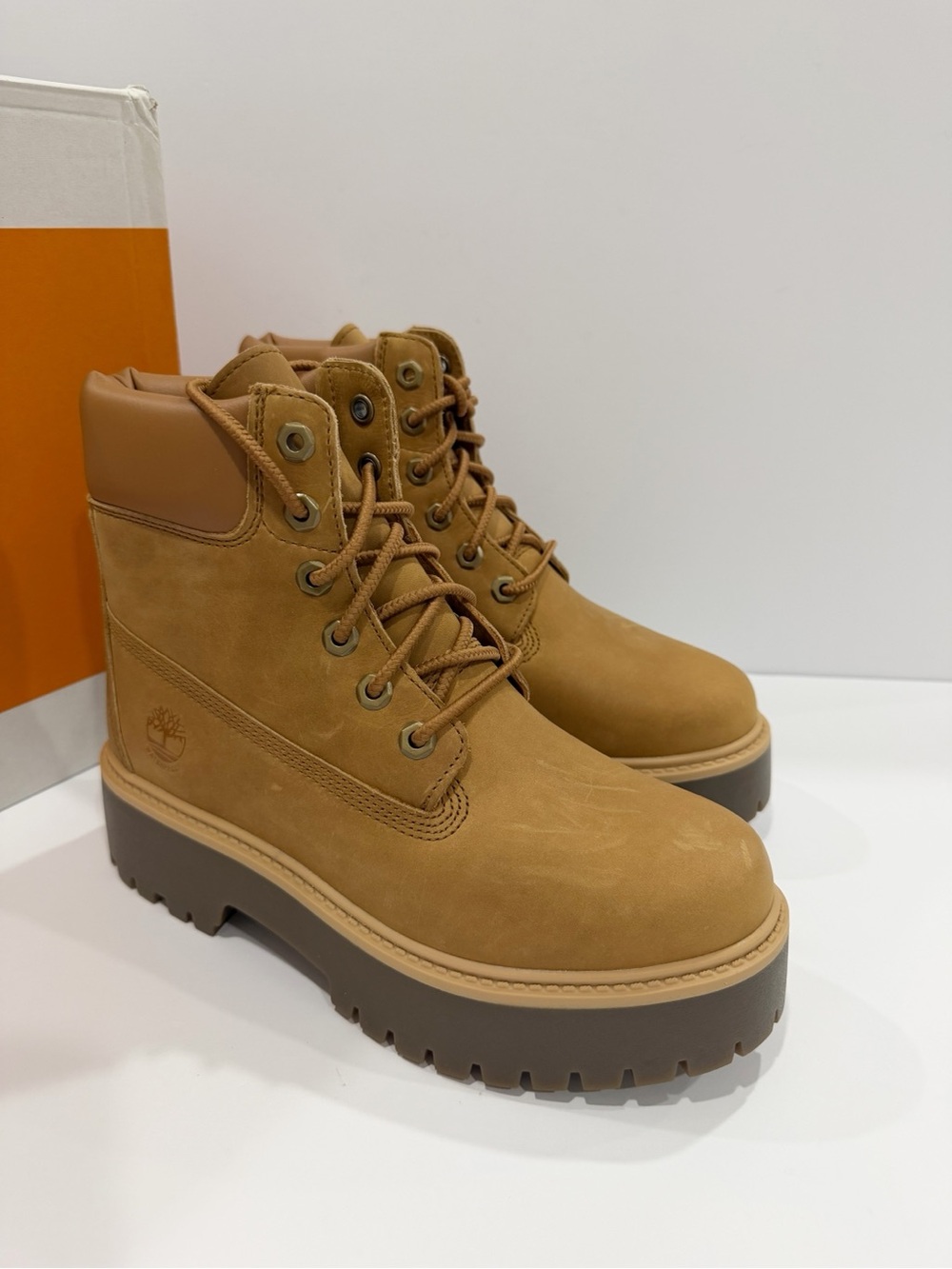 Timberland Women's Stone Street 6-Inch Waterproof Platform Boots